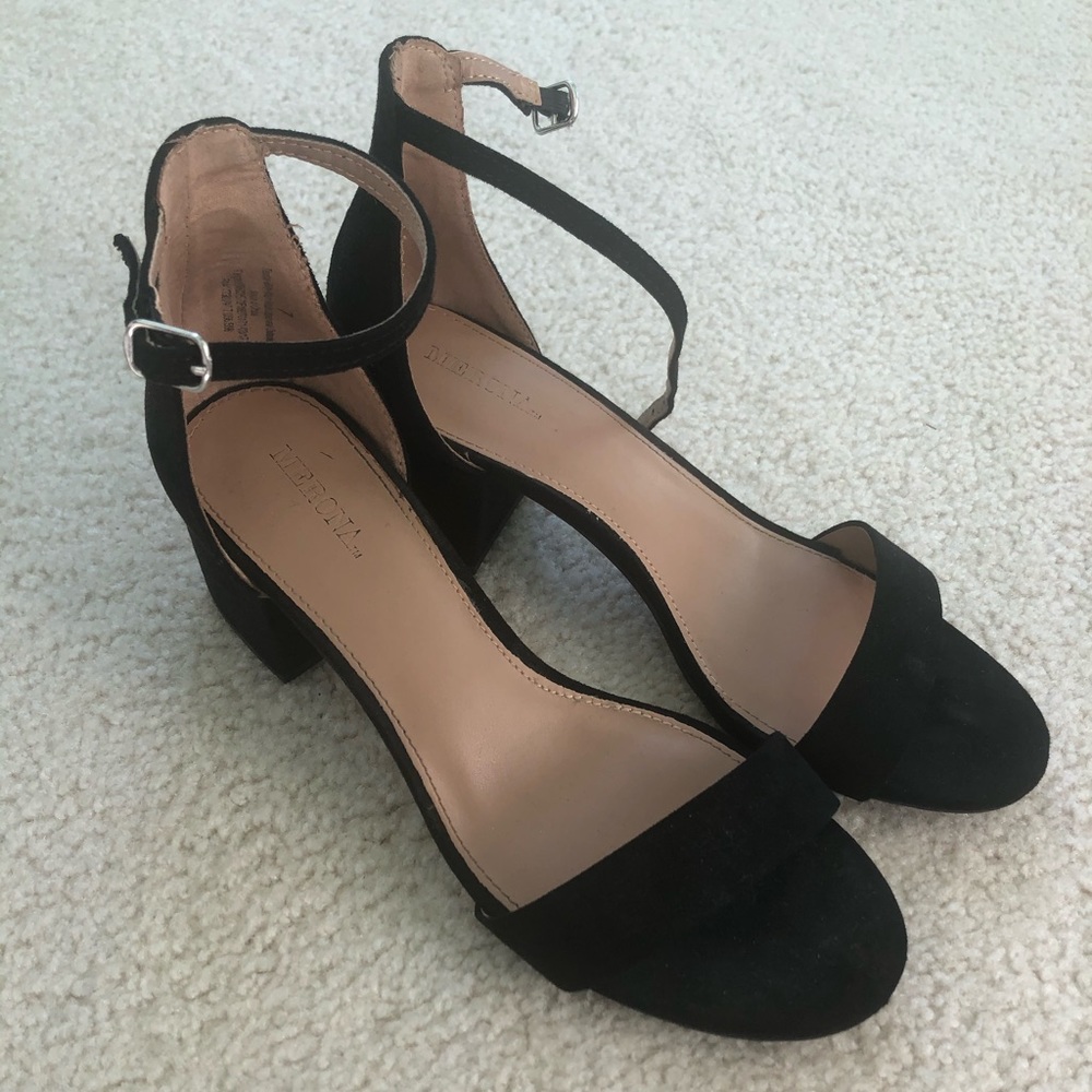 Black heels